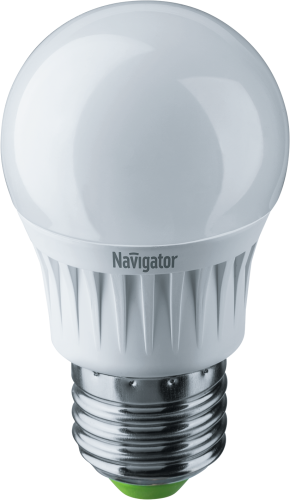 Лампа светодиодная Navigator 94 469 NLL-G45-7-230-4K-E27 7W 4000K шарик