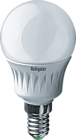 Лампа светодиодная Navigator 94 476 NLL-P-G45-5-230-2.7K-E14 5W 2700K шарик