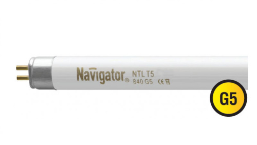 Люминесцентная лампа Navigator 94 109 NTL-T5-21-840-G5 849мм