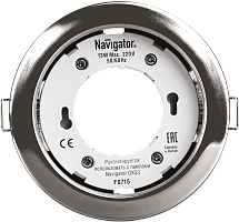 Светильник встраиваемый Navigator 14 141 NGX-R1-003-GX53-PACK10 хром (цена за упаковку 10шт)