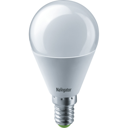 Лампа светодиодная Navigator 61 335 NLL-G45-8.5-230-6.5K-E14 8.5W 6500K шарик фото 2