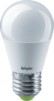 Лампа светодиодная Navigator 61 336 NLL-G45-8.5-230-2.7K-E27 8.5W 2700K шарик