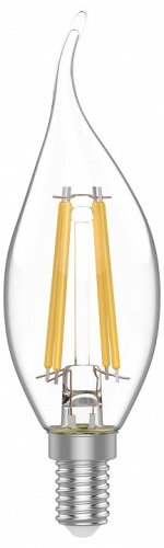 Лампа светодиодная Gauss Basic Filament 1041125 Е14 4.5W 4100К