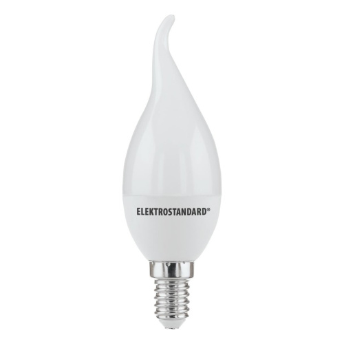 Лампа светодиодная ELEKTROSTANDART a035753 E14 220В 6Вт 3300K свеча на ветру