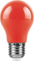Лампа светодиодная FERON 25924 LB-375 E27 3Вт 230В красный