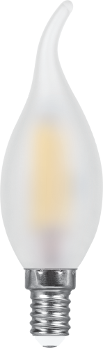 Лампа светодиодная FERON 25786 LB-67 E14 7Вт 2700K 230В Filament