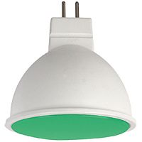 Светодиодная лампа Ecola M2TG70ELC GU5.3 7Вт 220В зелёный матовая 421411