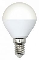 Лампа светодиодная Volpe  E14 5Вт 3000K LED-G45-5W/3000K/E14/FR/SLS