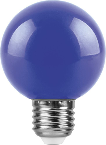 Лампа светодиодная FERON 25906 LB-371 E27 3Вт 230В синий