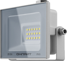 Прожектор светодиодный ОНЛАЙТ 90 133 OFL-20-6K-WH-IP65-LED белый