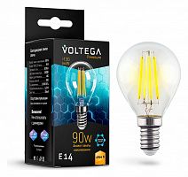 Лампа светодиодная Voltega 7136 Premium VG10-G45E14warm9W-F E14 9Вт 2800K