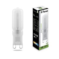 Лампа светодиодная Feron 25756 LB-431 G9 7W 4000K