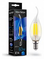 Лампа светодиодная Voltega 7018 Crystal VG10-CW1E14cold6W-F E14 6Вт 4000K