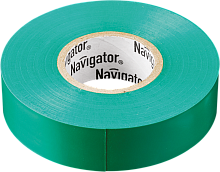 Изолента Navigator 71 113 NIT-A19-20/G зелёная