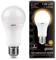 Лампа светодиодная GAUSS 102502112 Е27 12W 3000K