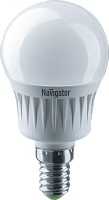 Лампа светодиодная Navigator 94 466 NLL-G45-7-230-2.7K-E14 7W 2700K шарик