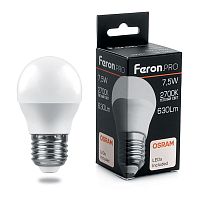 Лампа светодиодная Feron.PRO 38074 LB-1407 E27 7.5Вт 2700K