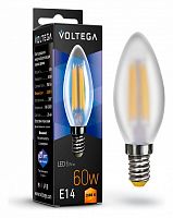 Лампа светодиодная Voltega 7044 Candle VG10-C2E14warm6W-F E14 6Вт 2800K