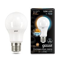 Лампа светодиодная 2 режима Gauss 102502110-T LED A60 10W E27 2700K/4100K