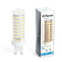 Лампа светодиодная Feron 38214 LB-437 G9 15W 6400K