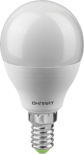 Лампа светодиодная ОНЛАЙТ 90 061 OLL-G45-12-230-4K-E14-FR