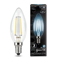 Светодиодная лампа GAUSS 103801211 Filament E14 11Вт 4100K 750Лм 150-265V