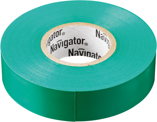 Изолента Navigator 71 232 NIT-B15-10/G зелёная