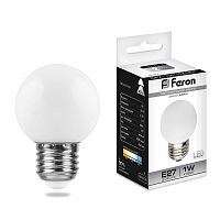 Лампа светодиодная Feron 25115 LB-37 E27 1Вт 230В 6400K