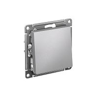 Выключатель 1-кл. AtlasDesign (сх. 1) 10AX быстрозажим. клем. механизм алюм. SE ATN000311S