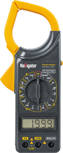 Клещи токовые Navigator 80 262 NMT-Kt01-266F (266F)