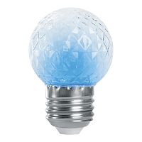 Лампа-строб Feron 38211 LB-377 E27 1W синий прозрачный