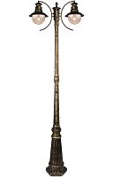 Наземный уличный столб ARTE LAMP A1523PA-2BN Amsterdam 200см IP44