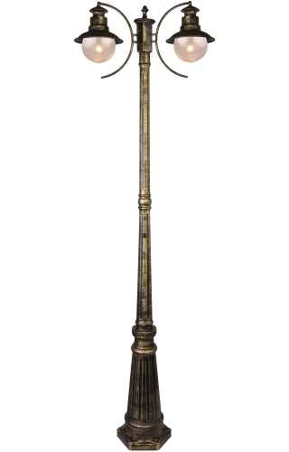 Наземный уличный столб ARTE LAMP A1523PA-2BN Amsterdam 200см IP44