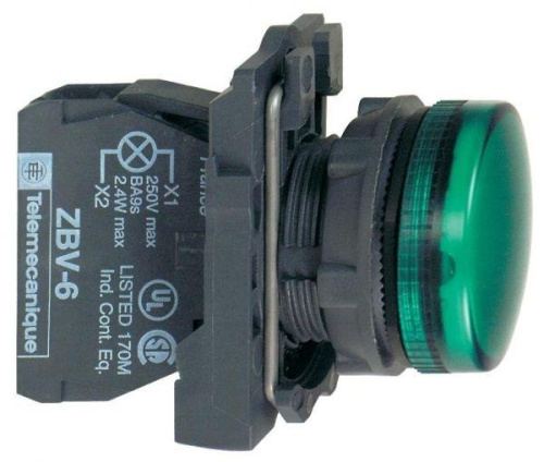 Индикатор светосигнальный 24В SchE XB5AVB3