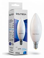 Лампа светодиодная Voltega 7065 Simple VG2-C37E14cold10W E14 10Вт 4000K