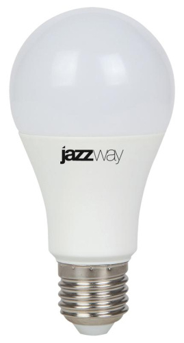 Лампа светодиодная PLED-LX 15Вт A60 грушевидная 5000К холод. бел. E27 JazzWay 5028395 фото 2