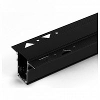 Шинопровод встраиваемый низковольтный Elektrostandard a057187 85087/00 Slim Magnetic 2м черный