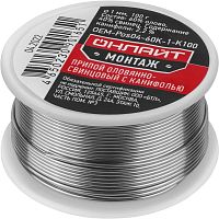 Припой ОНЛАЙТ 90 165 OEM-Pos04-60K-1-K100 (катушка, 1мм, 100г)