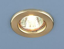 Встраиваемый светильник Elektrostandard  9210 MR16 SGD золото матовое