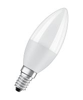 Лампа светодиодная LED Value LVCLB75 10SW/840 свеча матовая E14 230В 10х1 RU OSRAM 4058075579187