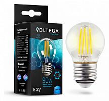Лампа светодиодная Voltega Premium E27 7Вт 4000K VG10-G45E27cold9W-F