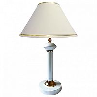 Настольная лампа декоративная Eurosvet 60019 60019/1 глянцевый белый 79887