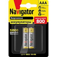 Аккумулятор Navigator 94 461 NHR-800-HR03-BP2 (цена за блистер)