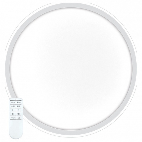 Потолочный светильник с пультом ДУ Feron 41558 AL5800 RING 100W 3000К-6500K