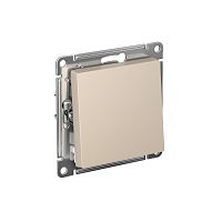 Выключатель AtlasDesign (сх. 1) 10AX с самовозвратом механизм песочн. SE ATN001215