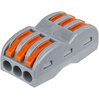 Клеммы монтажные проходные Navigator 14 220 NTC-R-3x3-6-50 проходные (50 шт/упак)