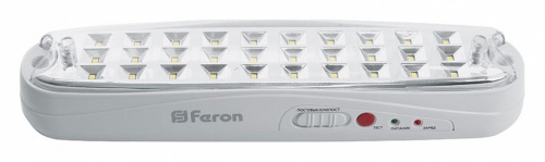 Светильник аккумуляторный Feron 41533 EM111 2W 6400K IP20 акк 3,6V/1000mAh/никель-кадмиевый