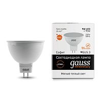 Лампа светодиодная Gauss 13519 LED Elementary MR16 GU5.3 9W 3000K