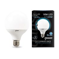 Светодиодная лампа Gauss 105102216 LED G95 E27 16W 4100K