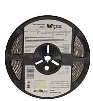 Светодиодная лента Navigator 71 427 NLS-5050WW60-14.4-IP65-12V (цена за бухту 5м)